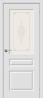 Межкомнатная дверь пвх Скинни 15 П-23 Белая
