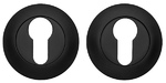 Накладка круглая на цилиндр Черный матовый
